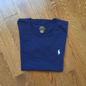 BNWOT Polo Ralph Lauren Navy Blue Tee